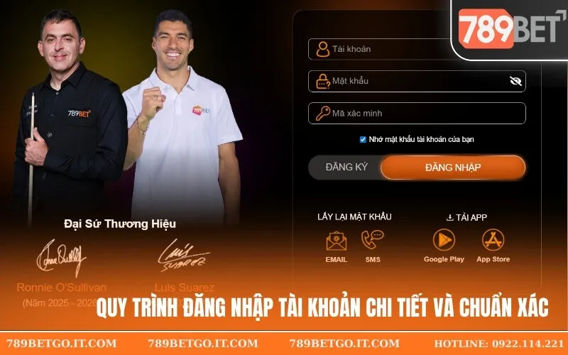 Quy trình đăng nhập tài khoản chi tiết và chuẩn xác