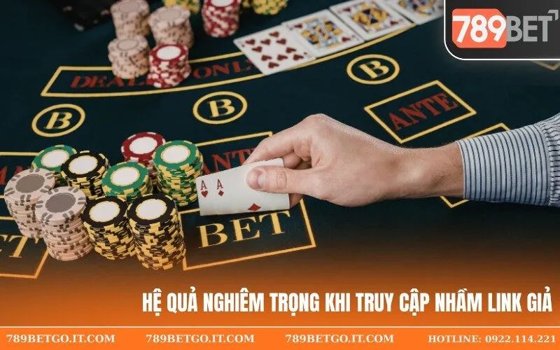 Hệ quả nghiêm trọng khi truy cập nhầm link giả